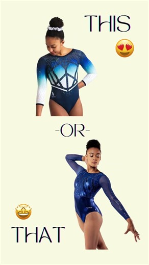 pick your vibe - gymnastic comp leo edition #competition #leotard #gymnast