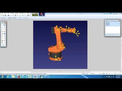 6 axis robot kinematics Part 1