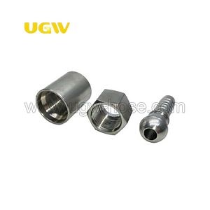 [Hot Item] Bsp NPT Hydraulic Fitting Types Galvanized Steel Pipe Fittings