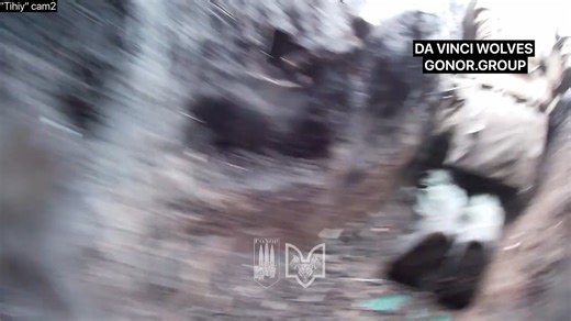 Ukraine's best POV enemy visible footage