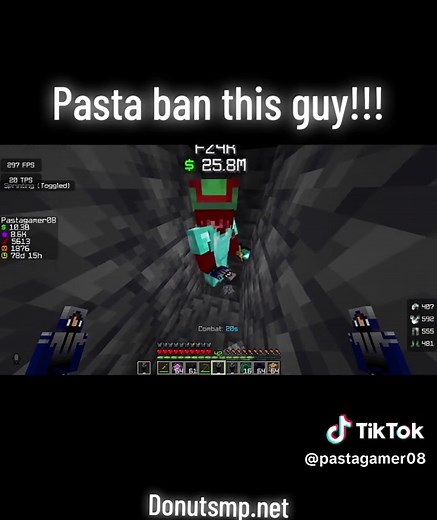Pasta ban this guy!!! — DonutSMP W Wizox Song