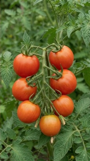 Tomato Seed to Ripe Red Tomatoes 🍅🌱 | Complete Growth Cycle #Shorts