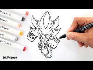 DRAW Shadow at Full Speed! + Marker Coloring Tutorial
