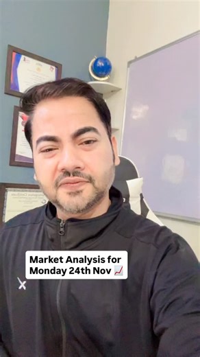 FinSprint on Instagram: "Market Analysis for Monday 24th November & the Coming Week 📈 follow @fin.sprint #stockmarketindia #nifty #niftyprediction #technicalanalysis #stockmarketreels #tradingreels #finsprint"