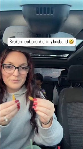 He thought my neck snapped! 😱🤣 #Shorts #Prank #LaughRiotUSA #BrokenNeckPrank