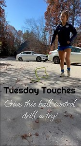 What's a Tuesday without some #TuesdayTouches!? Give this quick drill a whirl to sharpen up your soccer skills. ⚽️💯 . . . . #girlssoccernetwork #gsn #soccerskills #skill #dribbling #training #soccertraining #soccerdrill #freestyle #reel | Girls Soccer Network