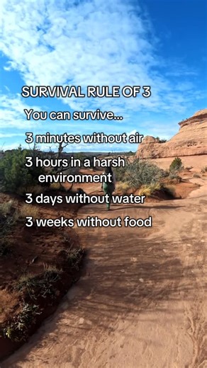 Emergency Prep | Outdoor Skills | Day 3 of 12 days of survival tips. Survival rule of 3’s. This is just a commonly taught rule of thumb. Of course, there are exceptions to... | Instagram