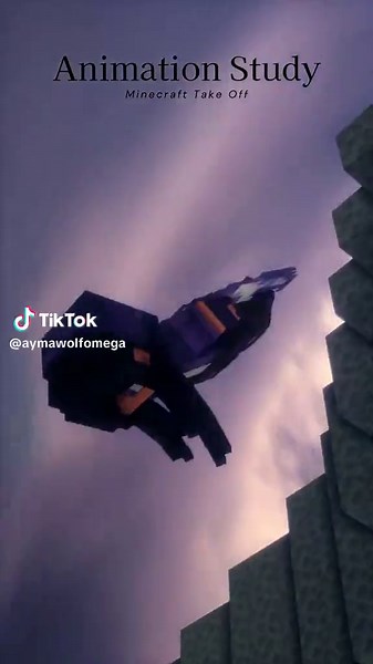 Minecraft Take Off Study Animation