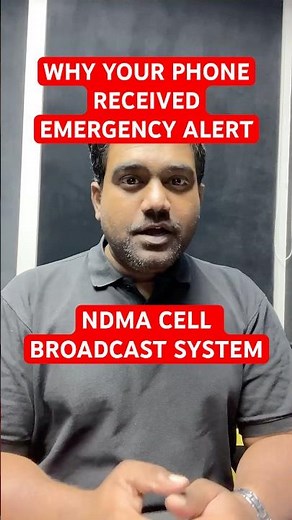 Why Did Your Phone Suddenly Beep Today? NDMA Tests Cell Broadcast Alert System | Chethan N