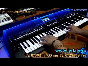 Demo Yamaha Psr SX600 by IULIK
