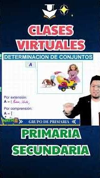 Clase Virtual - Definición de Conjuntos #preparatoriaciencias #danielmollapaza #clasesvirtuales