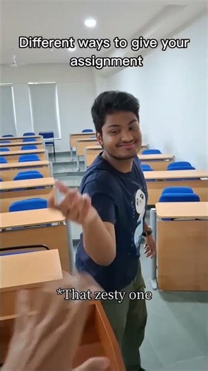 different way to submit assignment 🤦🏻#funny #comedy #trending #trendingshorts #shorts #shortvideo