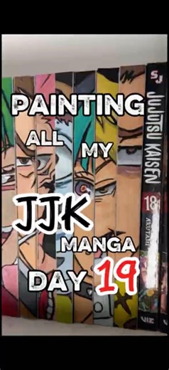Higuruma Day 19 Painting The Edges Of All My Jujutsu Kaisen Manga #jjkfanart #mangacoloring #jjk