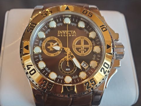 Invicta Reserve Excursion Elegant Model No 27652 Full Review!