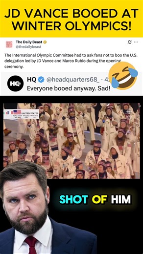 JD Vance BOOED at Winter Olympics! | Benjamin Dixon