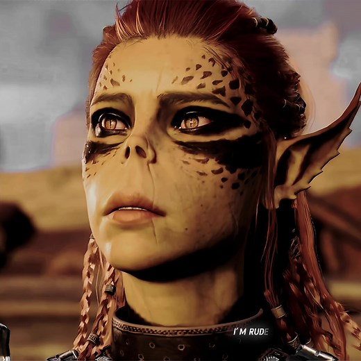 Lae'zel Romance Confession in BG3 | Dragon Age Inquisition Edit