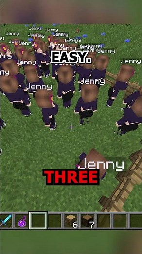 JENNY MOD SMARTEST HUNTER #minecraft #gaming #memes #funny