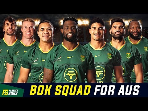 Springboks announce squad for Rugby Championship 2025 | Player Profiles