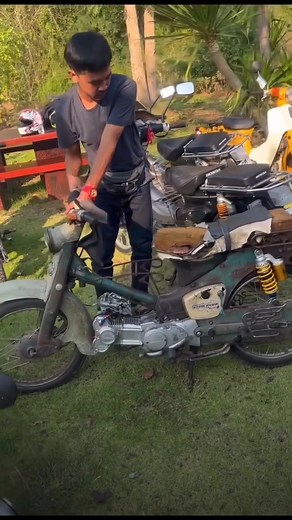 Customized C100 Motorcycle Engine and Parts Upgrade