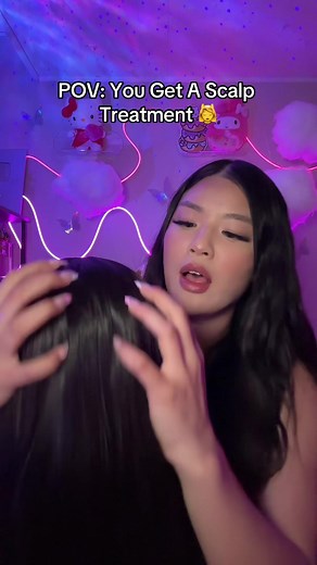 Scalp Treatment ASMR: Moisturizing Hair Spa for Relaxation