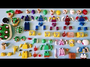 LEGO super mario bros set minifigure | big koopa final boss | unofficial