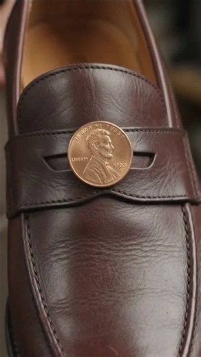 Restoring Thrifted 1980s Vintage Penny Loafers | Satisfying ASMR