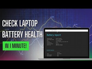 Check Your Laptop Battery Status Using CMD