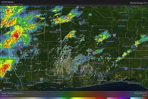 11 reactions | ⛈1010pm Radar Update - Storms continue to develop and drift to the northeast this evening. Expect the second round of severe storms to move through the area overnight and into the early morning hours. Have multiple ways to receive warnings overnight! | US National Weather Service Mobile Alabama | Facebook