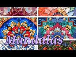 Colour with me Mandalas compilation in Happy Color