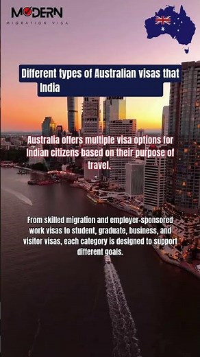 Different types of Australian visas...