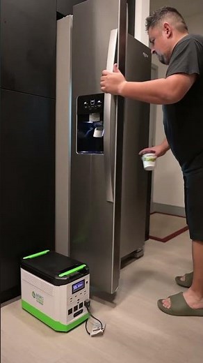 How to Power Your Fridge with a Portable Solar Generator | Solar Power at Home