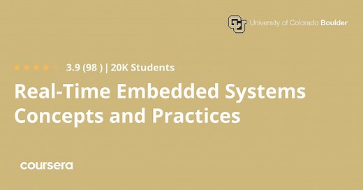 Real-Time Embedded Systems Concepts and Practices