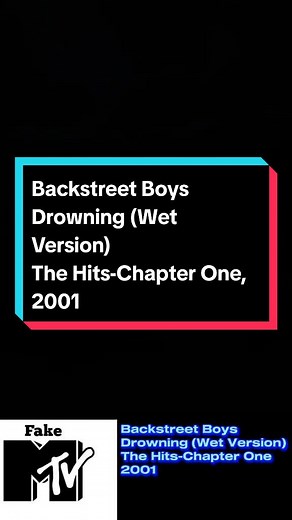 Backstreet Boys Drowning Song: Lyrics and Music Video