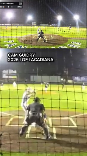Cam Guidry's Powerful Backside Dub in 2026 Baseball