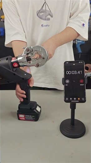 Lithium Battery Electric Hydraulic Pliers #Essential Tool for Plumbers and Electricians