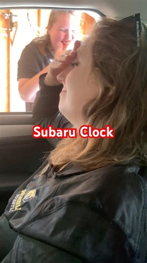 How To Set A Subaru Clock! #subaru #diy #funnyshorts