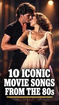 10 Iconic Hollywood Movie Songs from the 80s #shorts