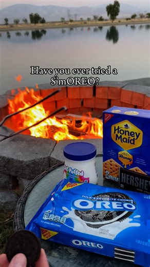 Have you ever tried a S’mOreo? It’s a new twist on the classic s’more—an Oreo dipped in gooey marshmallow, stacked with chocolate, and sandwiched between graham crackers. The ultimate camping dessert hack that’s easy to make, kid-friendly, and dangerously good. Perfect for campfires, backyard fire pits, or anytime you’re craving a next-level s’more. Would you pick this over the classic? | Theideadad