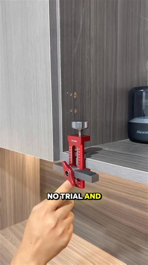 16K views · 113 reactions | Install Cabinet Doors Like a Pro!  Get the Cabinet Door Installer Tool Today ➡️ https://quickmechtools.com/products/cabinet-door-installer-tool #Tools #Usa #Worker #Wood #Fyp #QuickMechTools | Quickmechtools | Facebook