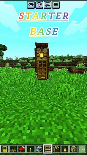 I Built the Ultimate Starter Base in Minecraft!