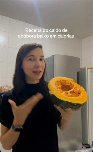 receita caldo de abóbora 🎃 perfeito no processo de emagrecimento. #receita #caldodeabobora #emagrecimentosaudavel