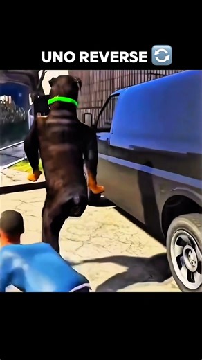 When Chop Steals Franklin's Car in GTA 5! 🔄