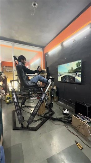 I Built a 6DOF Motion Simulator in My Workshop! 🛠️🏎️