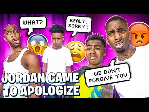 JORDAN CAME BACK TO MY HOUSE TO APOLOGIZE!❤️