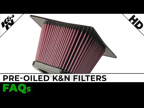 Do K&N Filters Come Pre-Oiled?