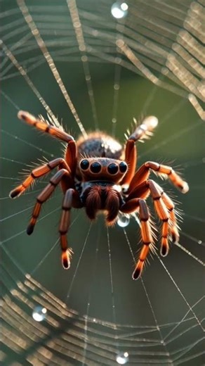 “What happens inside a spider web… 😨”#trending #shorts #utubeshorts #viral #ants #spider #viral