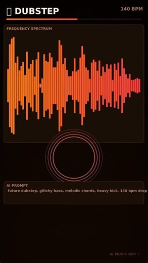 AI Made Dubstep Visualizer — no copyright free 🎵