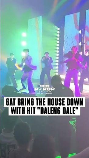 GAT performs their hit ‘Daleng-dale’ at Billboard PH: P-POP UNITE