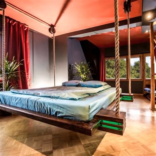 😱 Check out these beds that *literally* take relaxation to the next level! These crazy-good hanging beds are equal parts cozy, creative, and absolutely jaw-dropping. Whether it’s for a reading nook, a dreamy balcony, or a chill-out corner — we can’t get enough of this floating magic 💕✨ Which one stole your heart? Drop a ❤️ and tell us your favourite! #hangingbeds #creativehomedesign #floatingfurnitureideas #homeinteriordesign | Homebliss