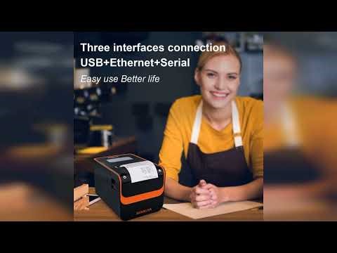 Review: Rongta POS Printer, 80mm Direct Thermal Receipt Printers with Auto Cutter, USB Serial ...